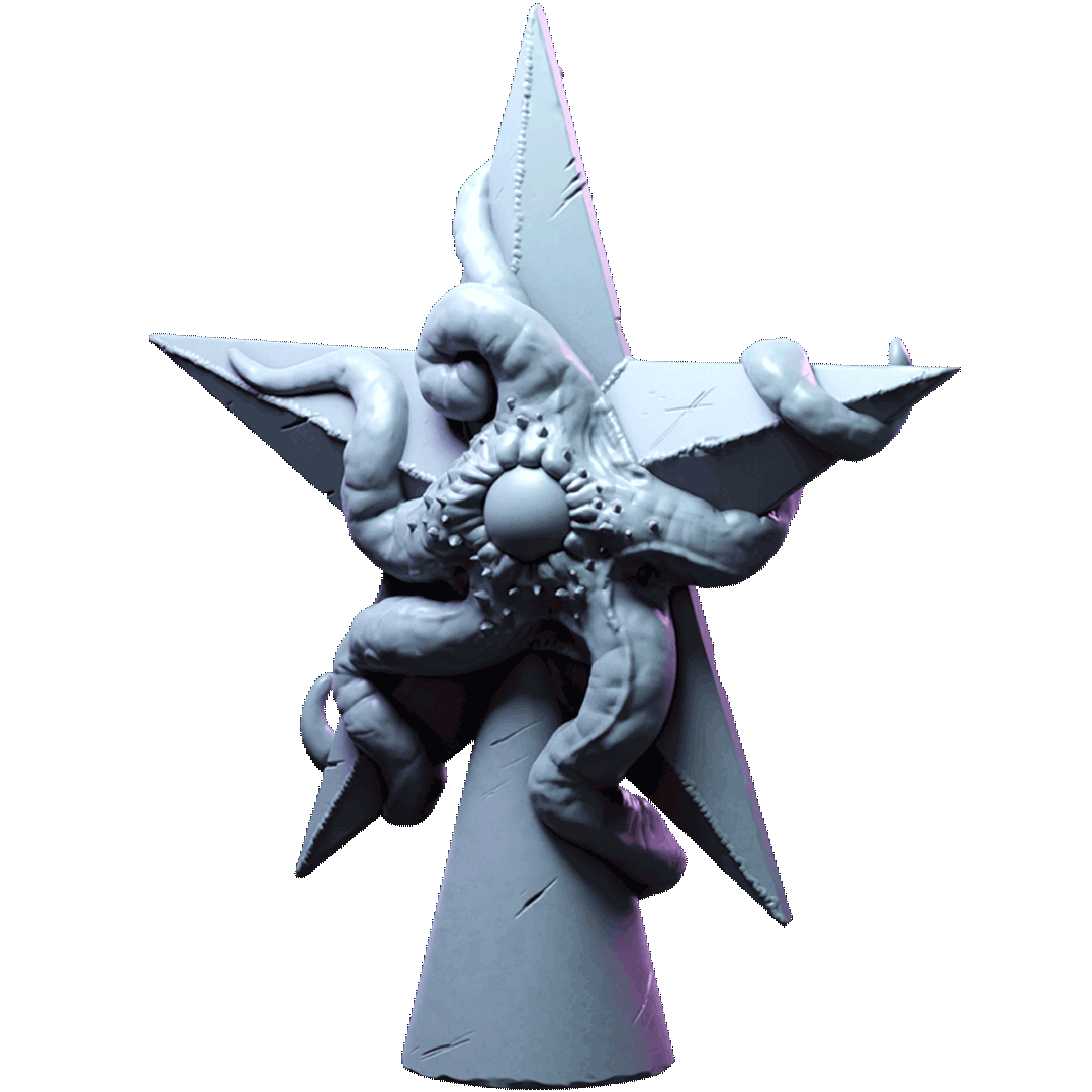 Christmas Alien Star
