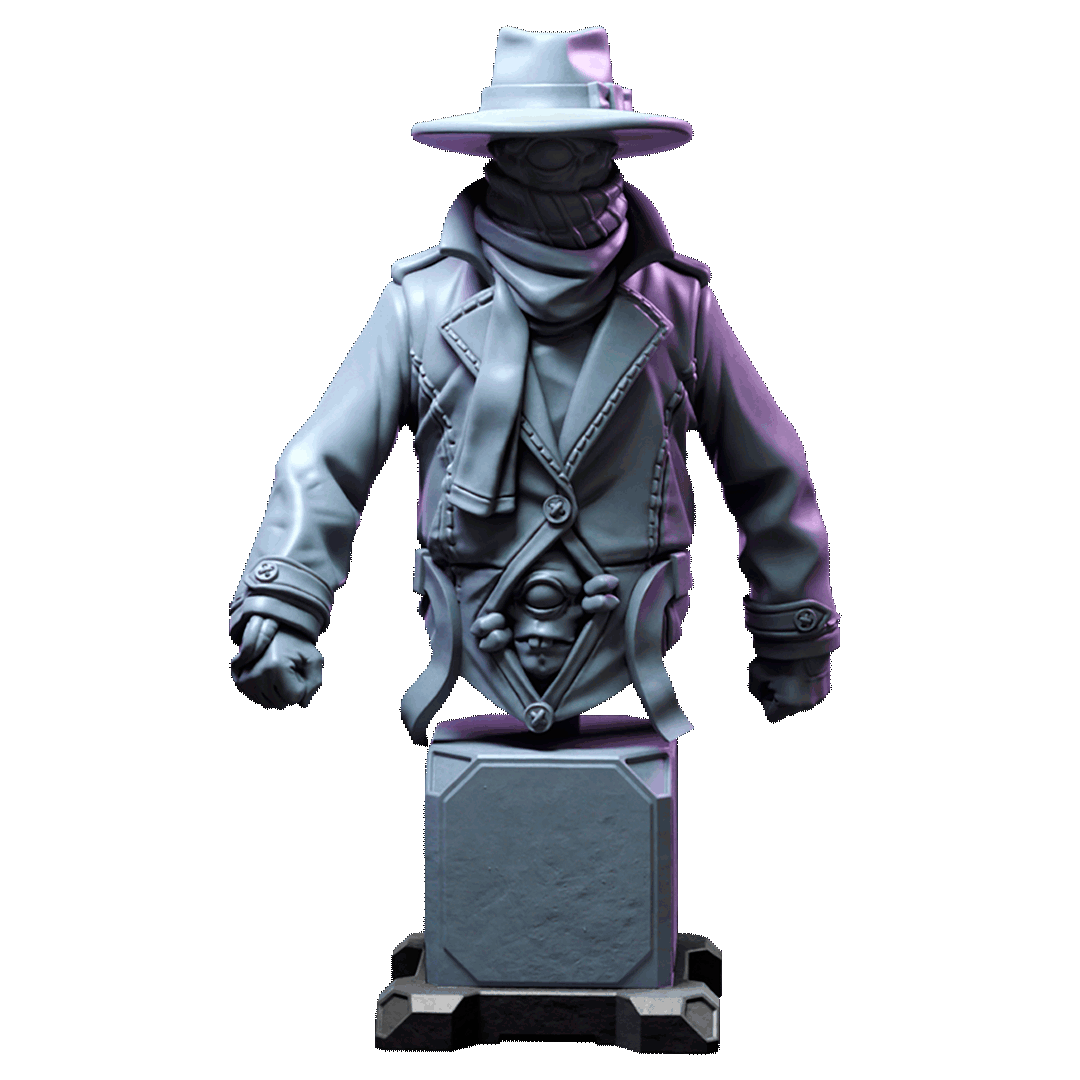 Alien Stack Bust