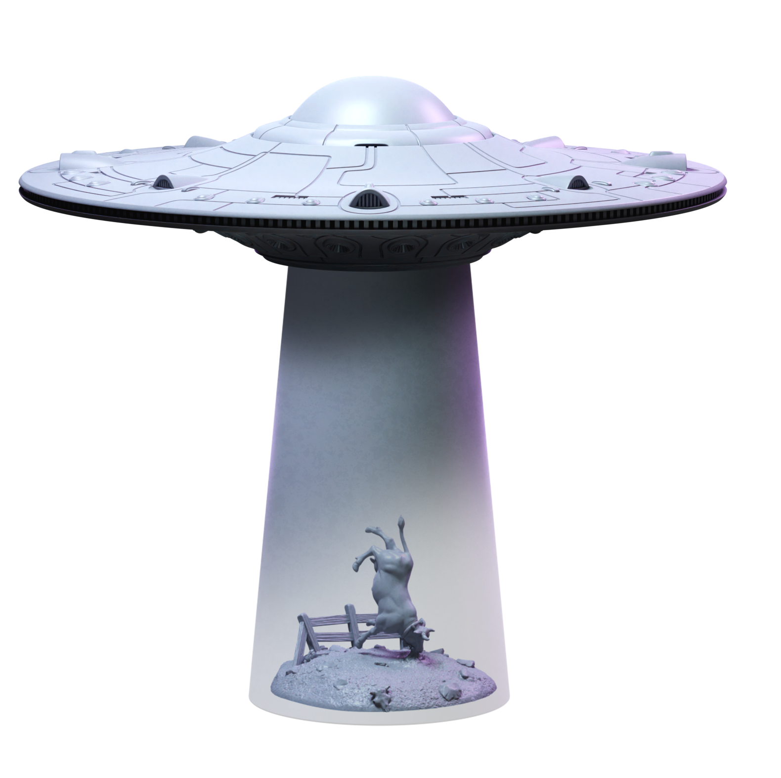 Abducting Saucer