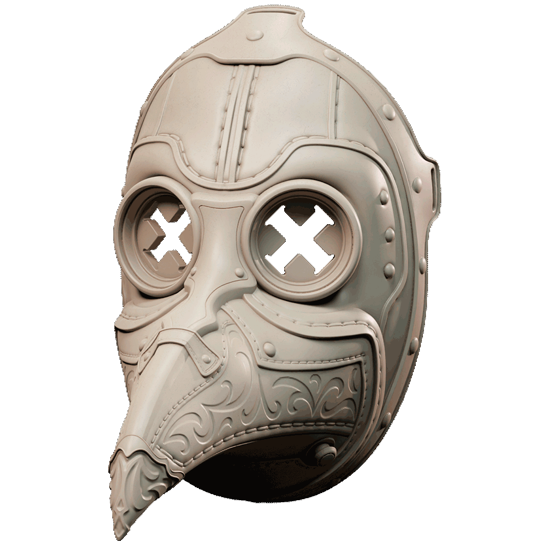Plague Mask Prop – One Piece