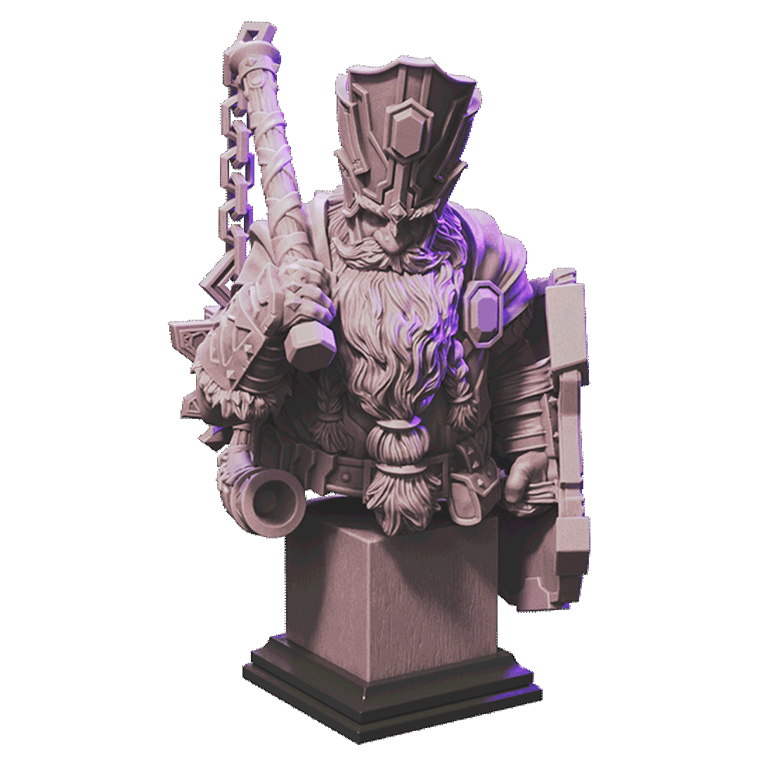 Priest of Thor Bust