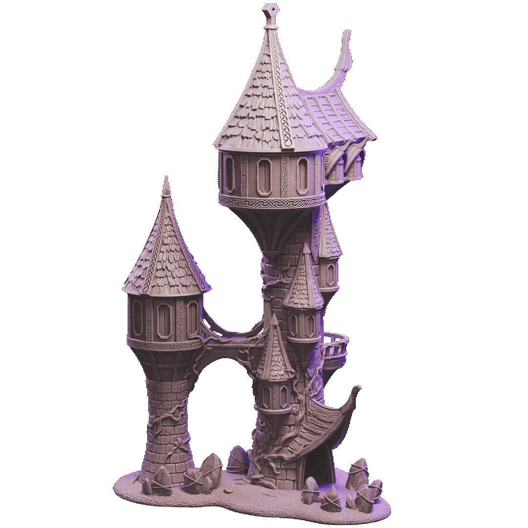 Spellhaven, Dice Tower One Piece